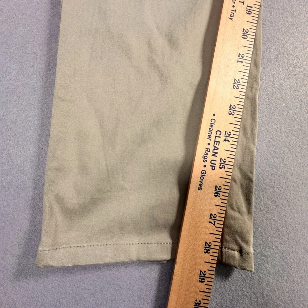 Peter Millar Ultimate Sateen Five Pocket Pants Mens 34 Tan Khaki Stretch Chino